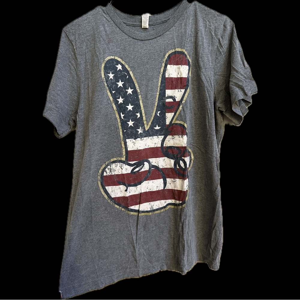 Dutch Bros *old school* 4th of July / American Flag T-Shirt